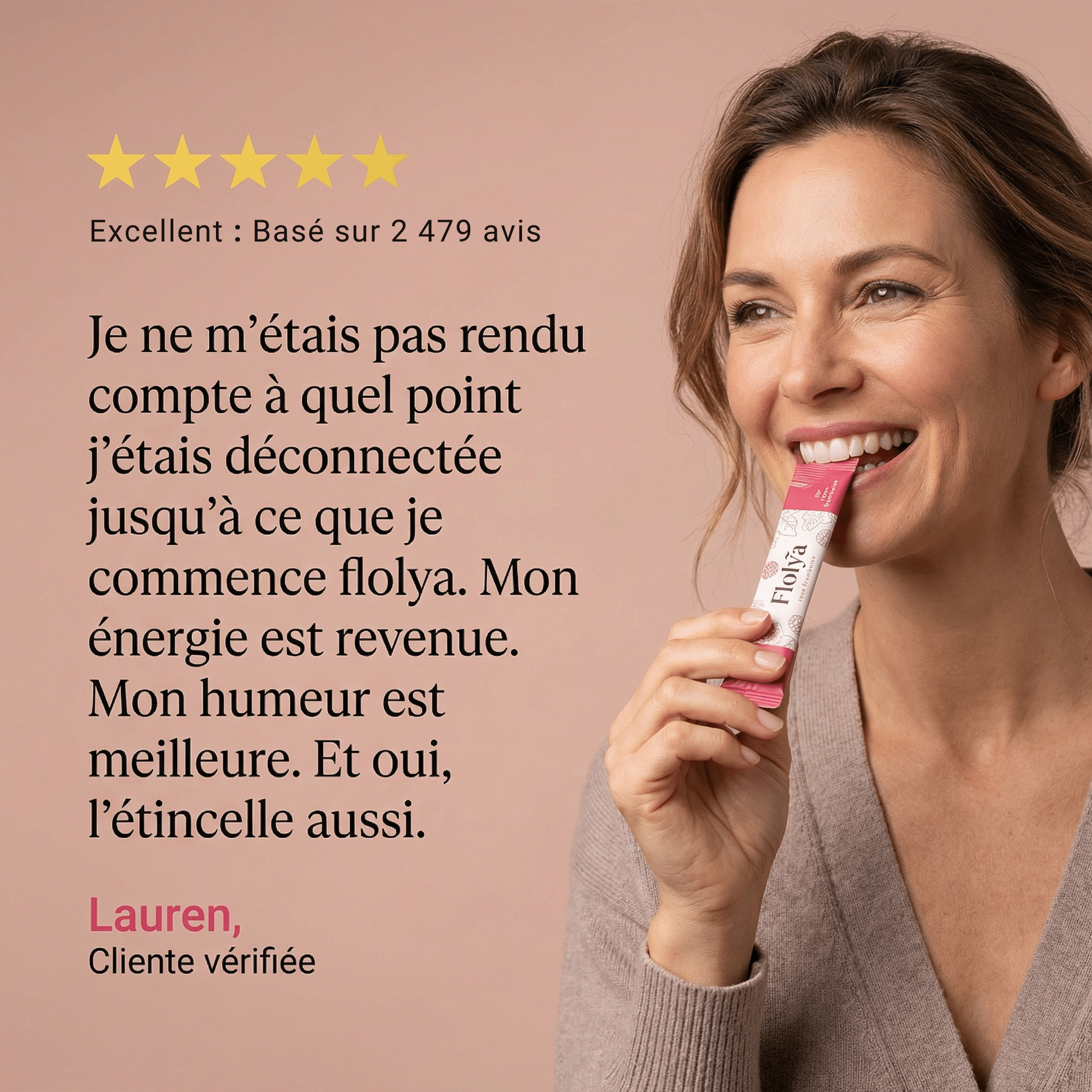 Honey Sticks Désir – Cure Plaisir Féminin - 1 Boîte – Cure 1 mois - Flolya